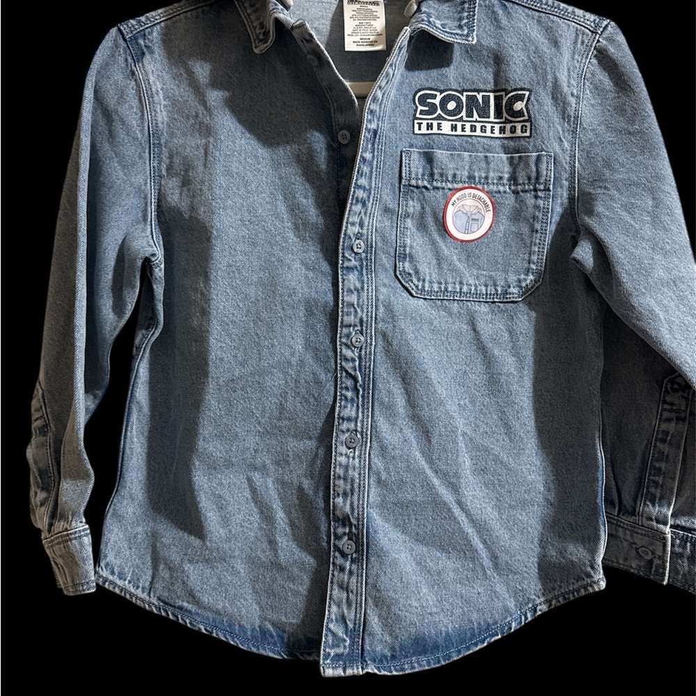 Sonic Editions Blue Jean Jacket for Kids
